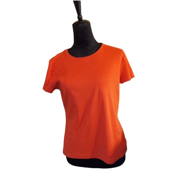 Talbots Tops - Talbots Orange Size Large Petite T-shirt